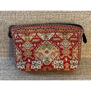 Oriental Carpet Creations Makeup Bag MKBG02 – 7x4 in Tabas (Persian)- Pre-Owned